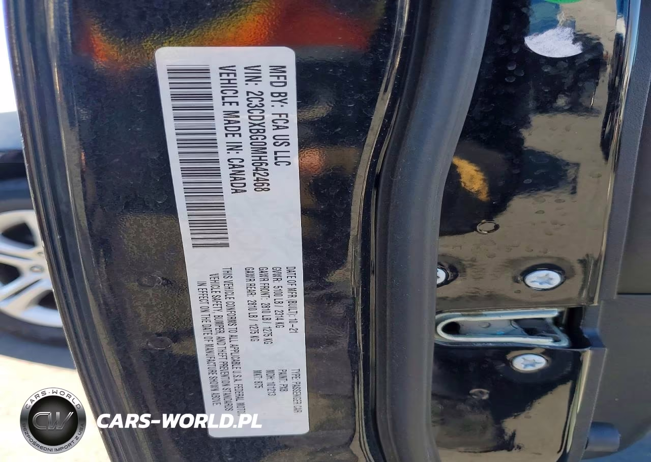 2021 Dodge Charger Sxt VIN:2C3CDXBG0MH642468 - 13
