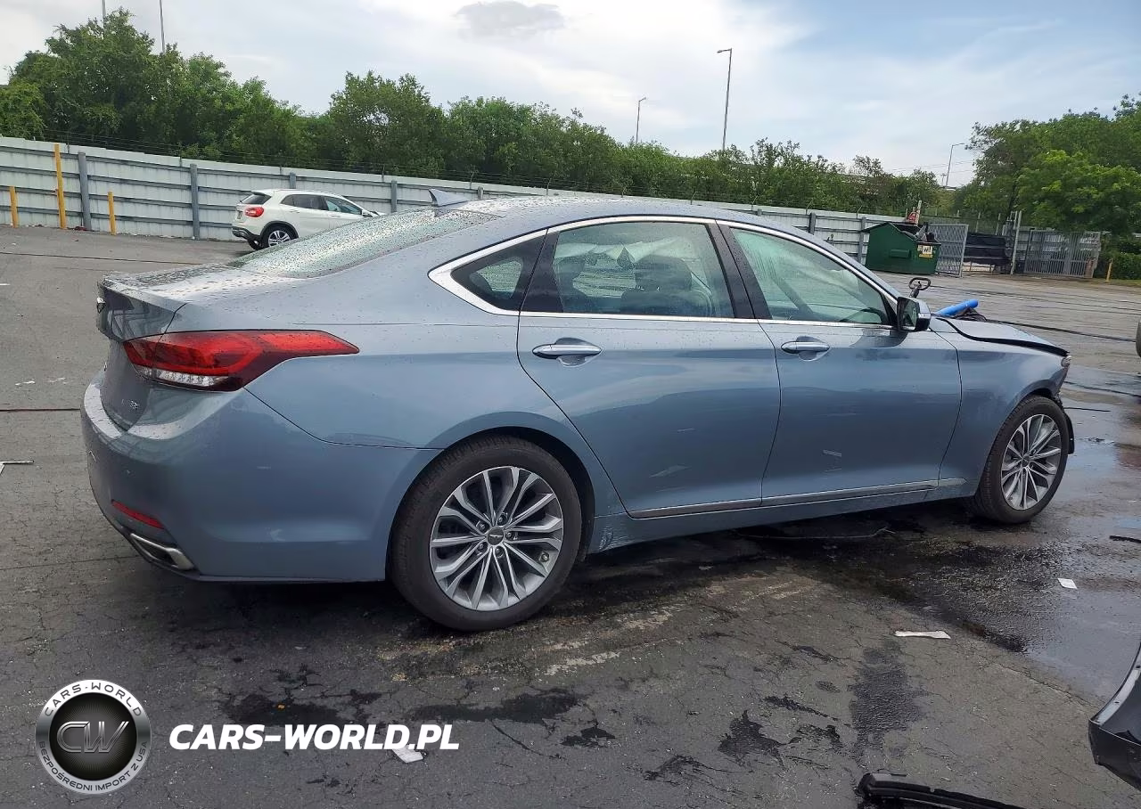 2017 Genesis G80 3.8 VIN:KMHGN4JE9HU168477 - 3