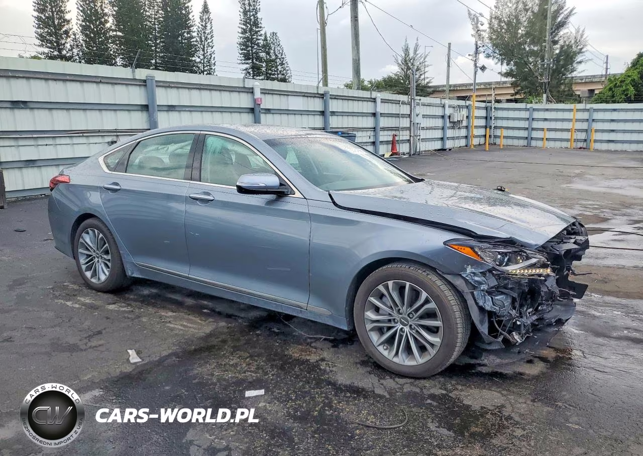 2017 Genesis G80 3.8 VIN:KMHGN4JE9HU168477 - 4