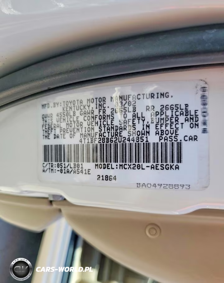 2002 Toyota Avalon Xls VIN:4T1BF28B62U244851 - 12
