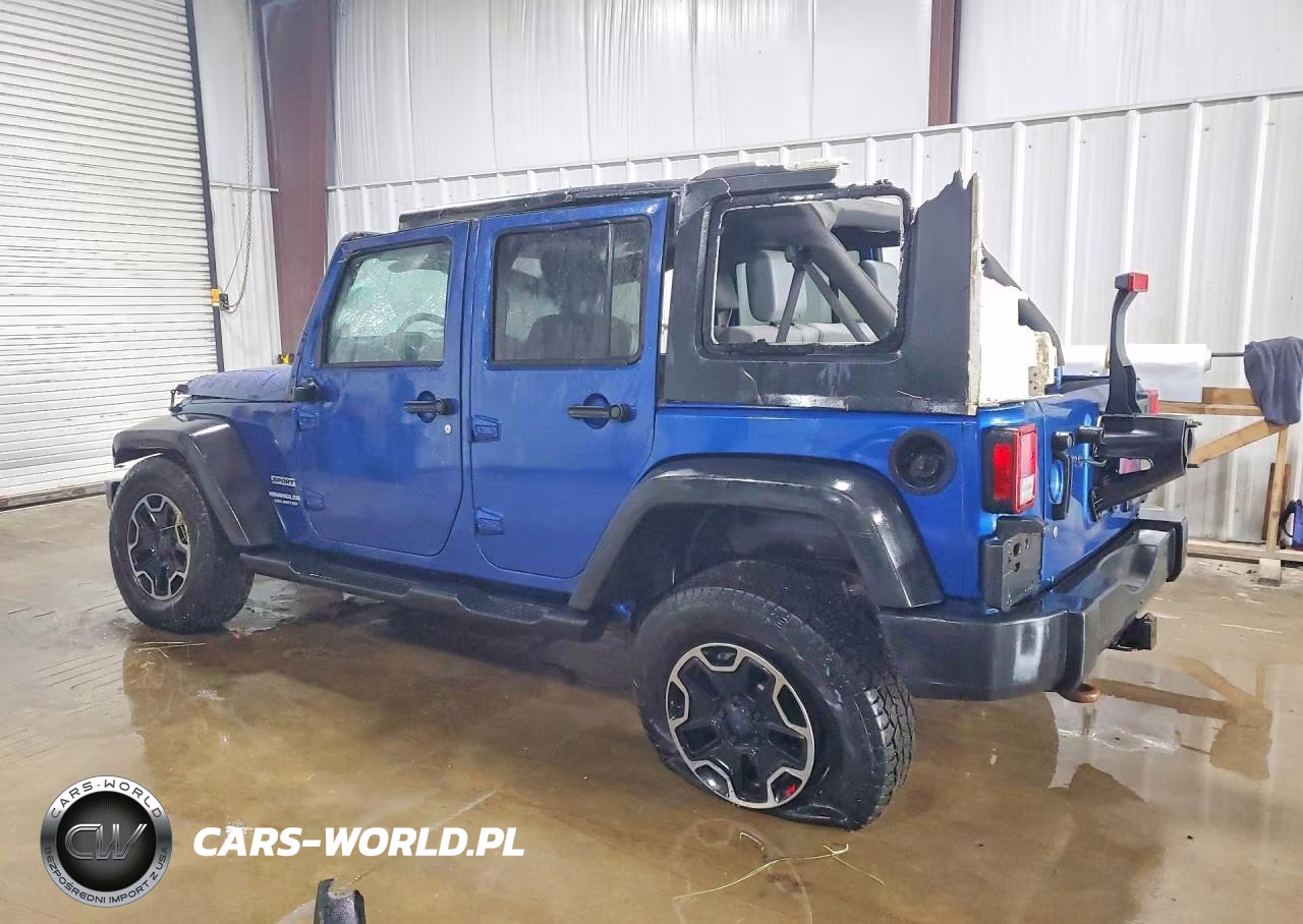 2010 Jeep Wrangler Unlimited Sport VIN:1J4BA3H18AL102287 - 2