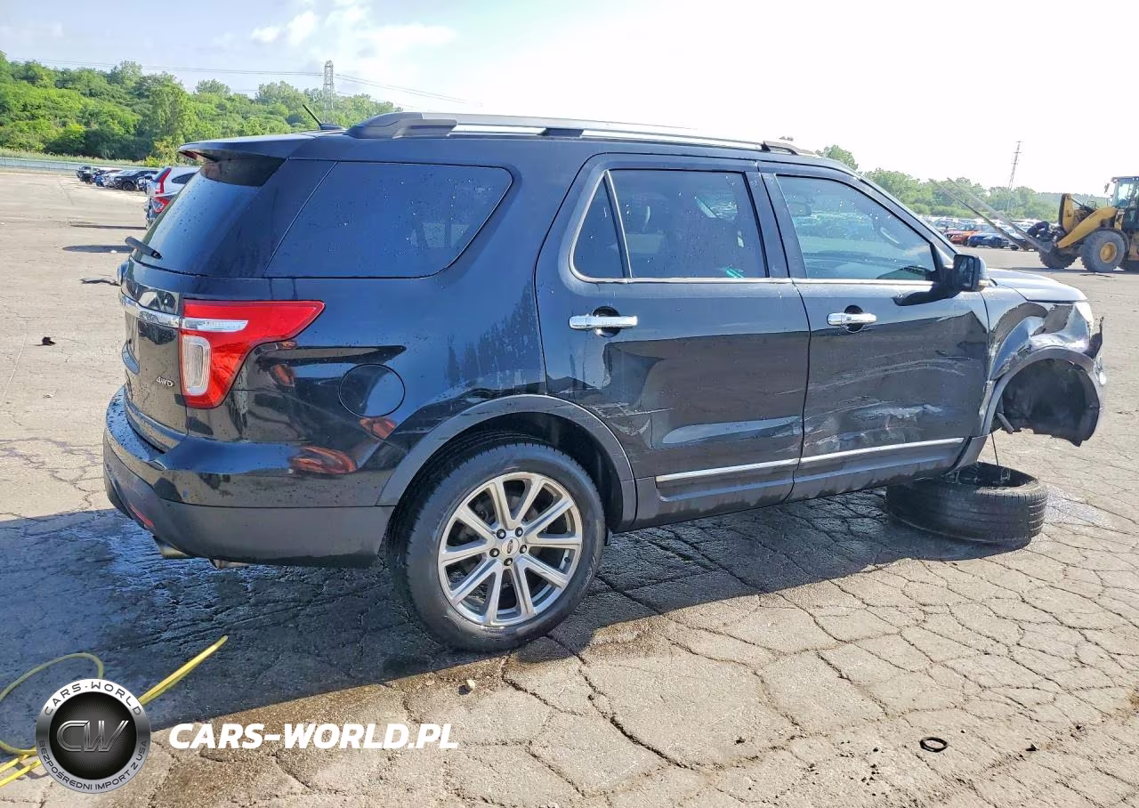 2012 Ford Explorer Limited VIN:1FMHK8F80CGA08597 - 3