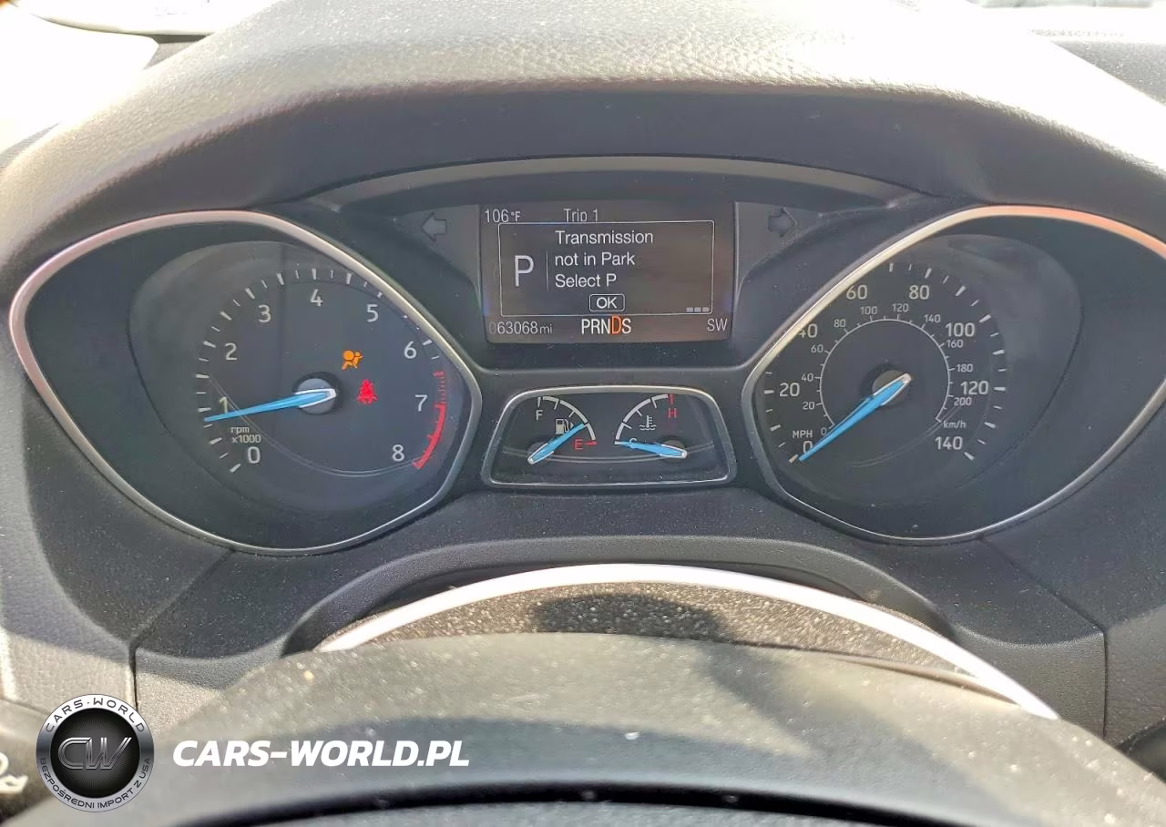 2015 Ford Focus Se VIN:1FADP3K21FL360615 - 9