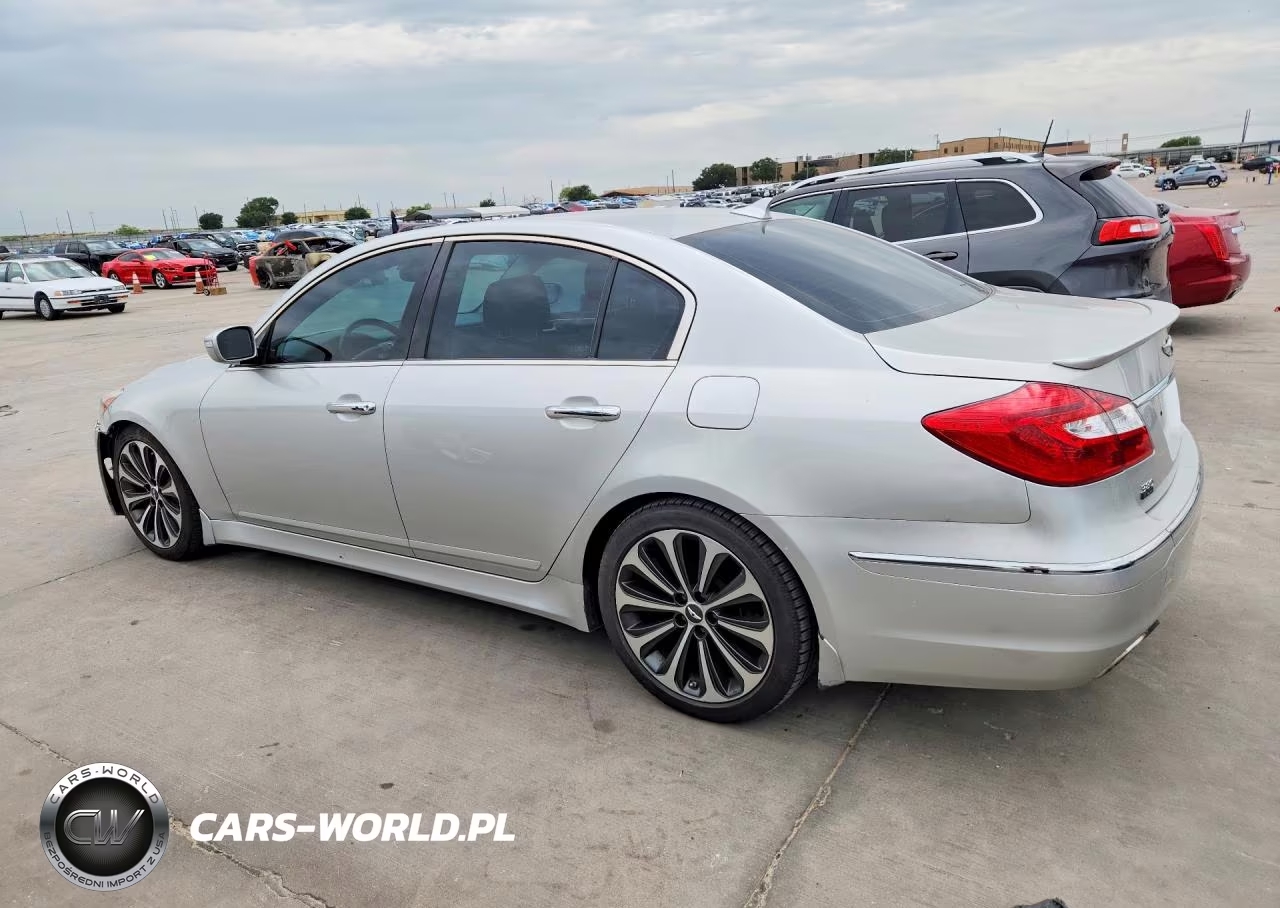 2012 Hyundai Genesis 3.8L VIN:KMHGC4DD5CU181258 - 2