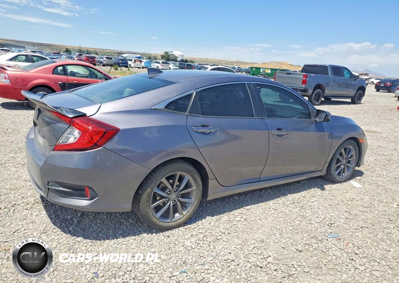 2019 Honda Civic Ex VIN:19XFC1F39KE017267 - 3