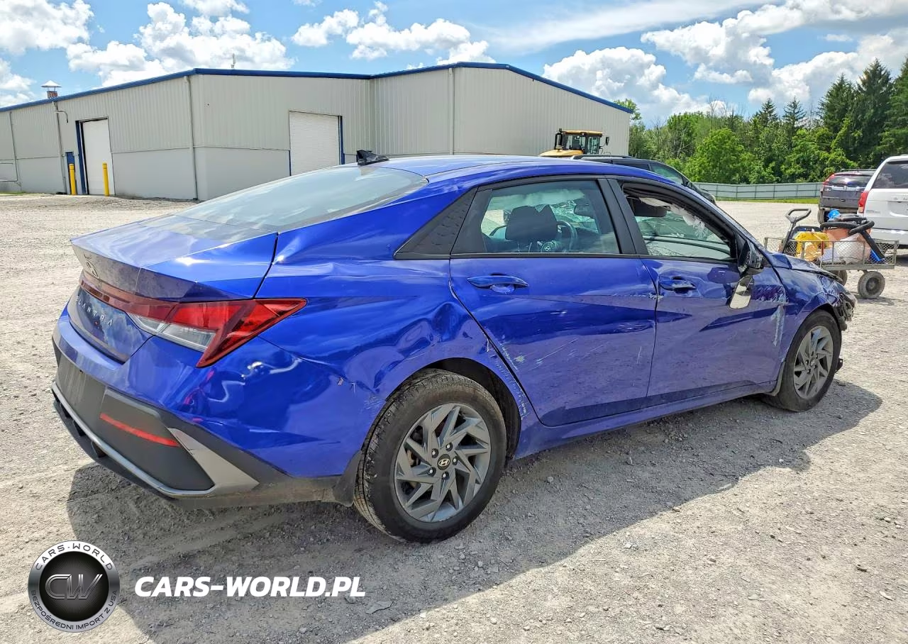 2024 Hyundai Elantra Sel VIN:KMHLM4DG4RU729894 - 3