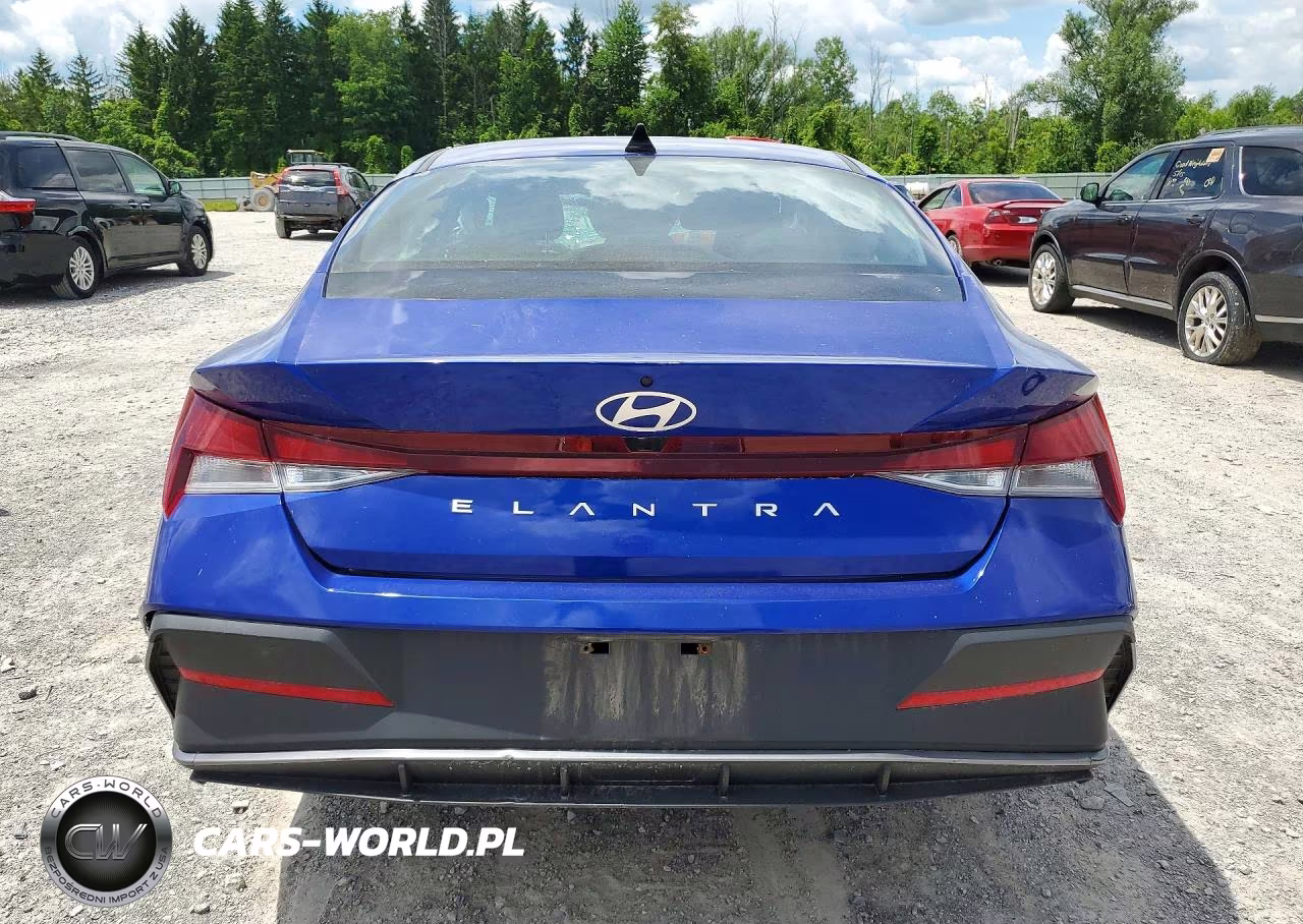 2024 Hyundai Elantra Sel VIN:KMHLM4DG4RU729894 - 6