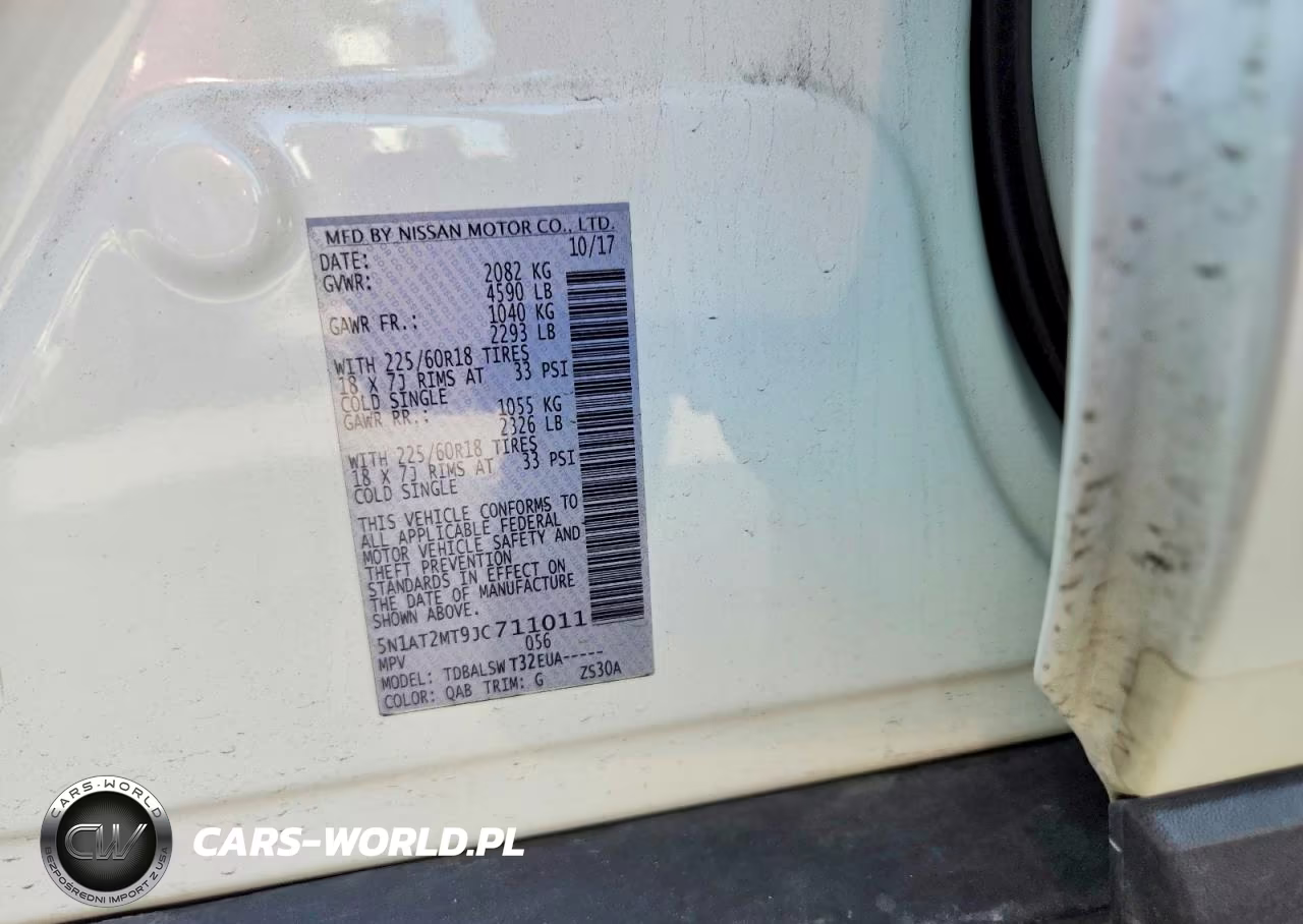 2018 Nissan Rogue Sl VIN:5N1AT2MT9JC711011 - 13