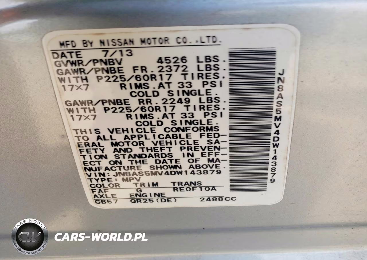 2013 Nissan Rogue S VIN:JN8AS5MV4DW143879 - 12