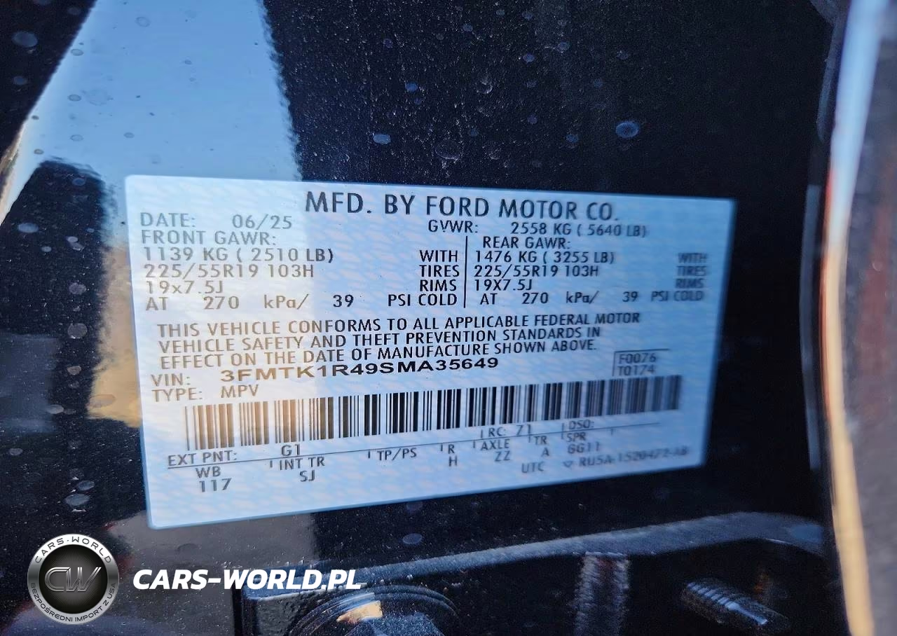 2025 Ford Mustang Mach-E Select VIN:3FMTK1R49SMA35649 - 12