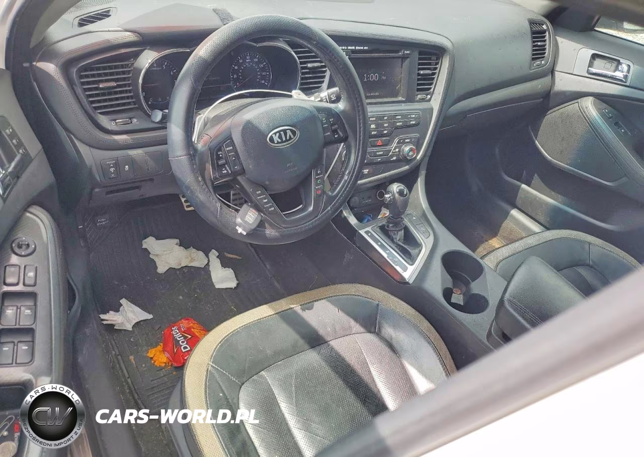 2011 Kia Optima Sx VIN:KNAGR4A64B5112835 - 8