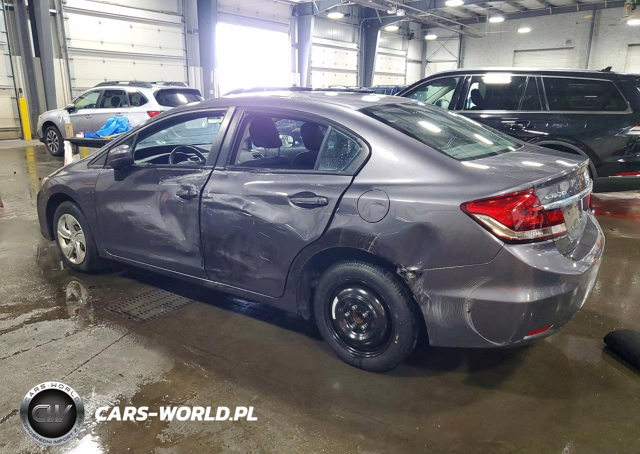 2015 Honda Civic Lx VIN:19XFB2F51FE114849 - 2