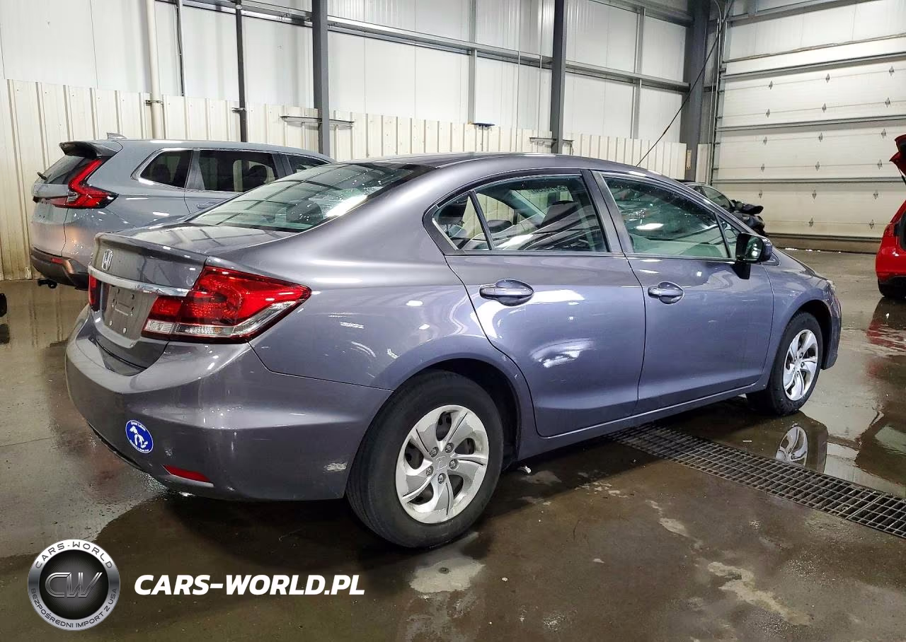 2015 Honda Civic Lx VIN:19XFB2F51FE114849 - 3