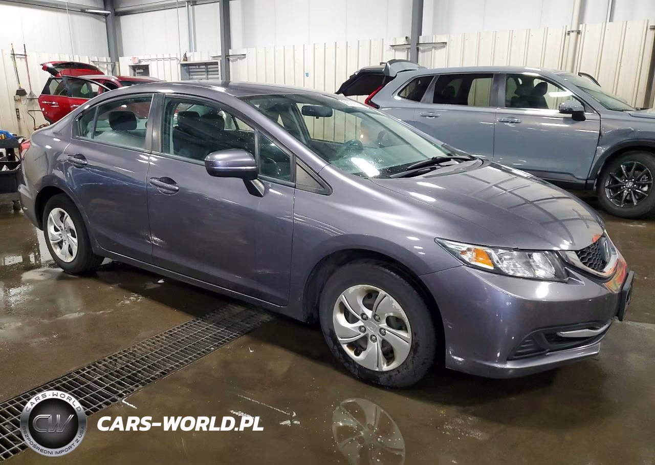 2015 Honda Civic Lx VIN:19XFB2F51FE114849 - 4