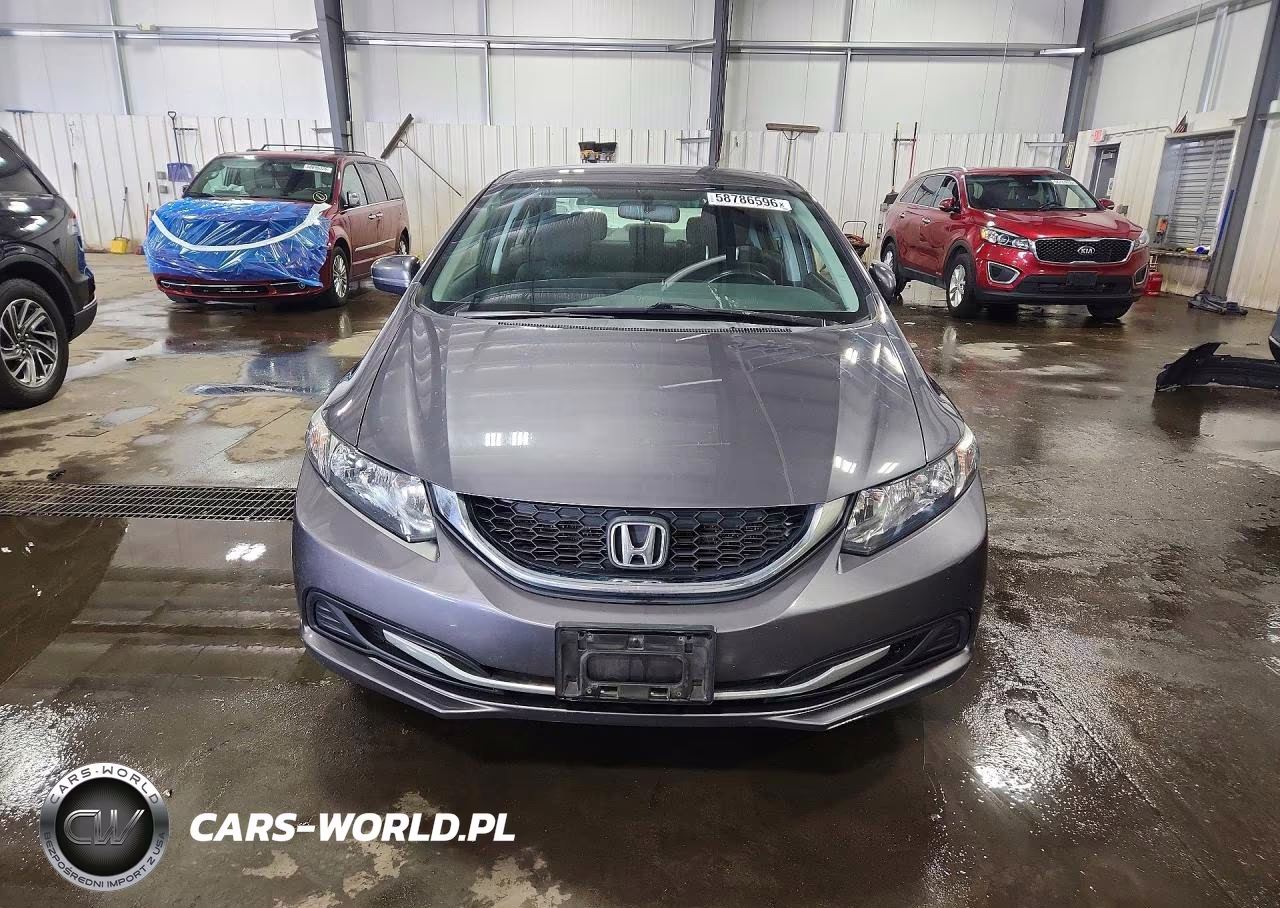 2015 Honda Civic Lx VIN:19XFB2F51FE114849 - 5