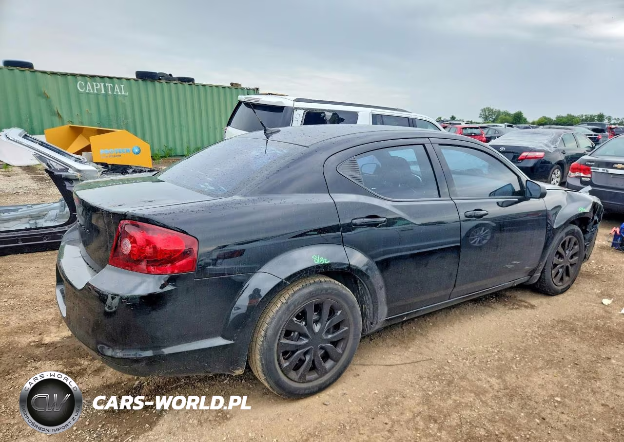 2012 Dodge Avenger Se VIN:1C3CDZAB7CN311118 - 3