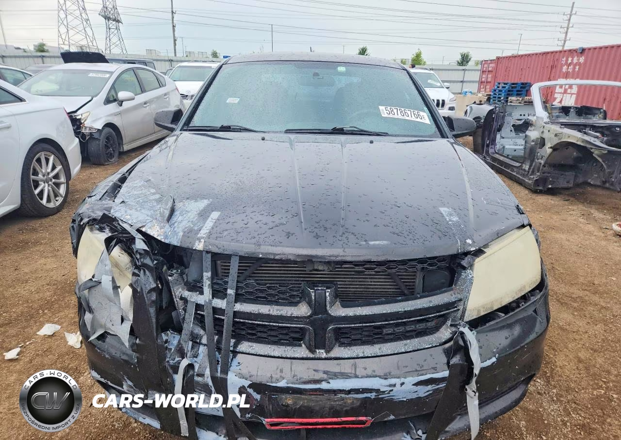 2012 Dodge Avenger Se VIN:1C3CDZAB7CN311118 - 5