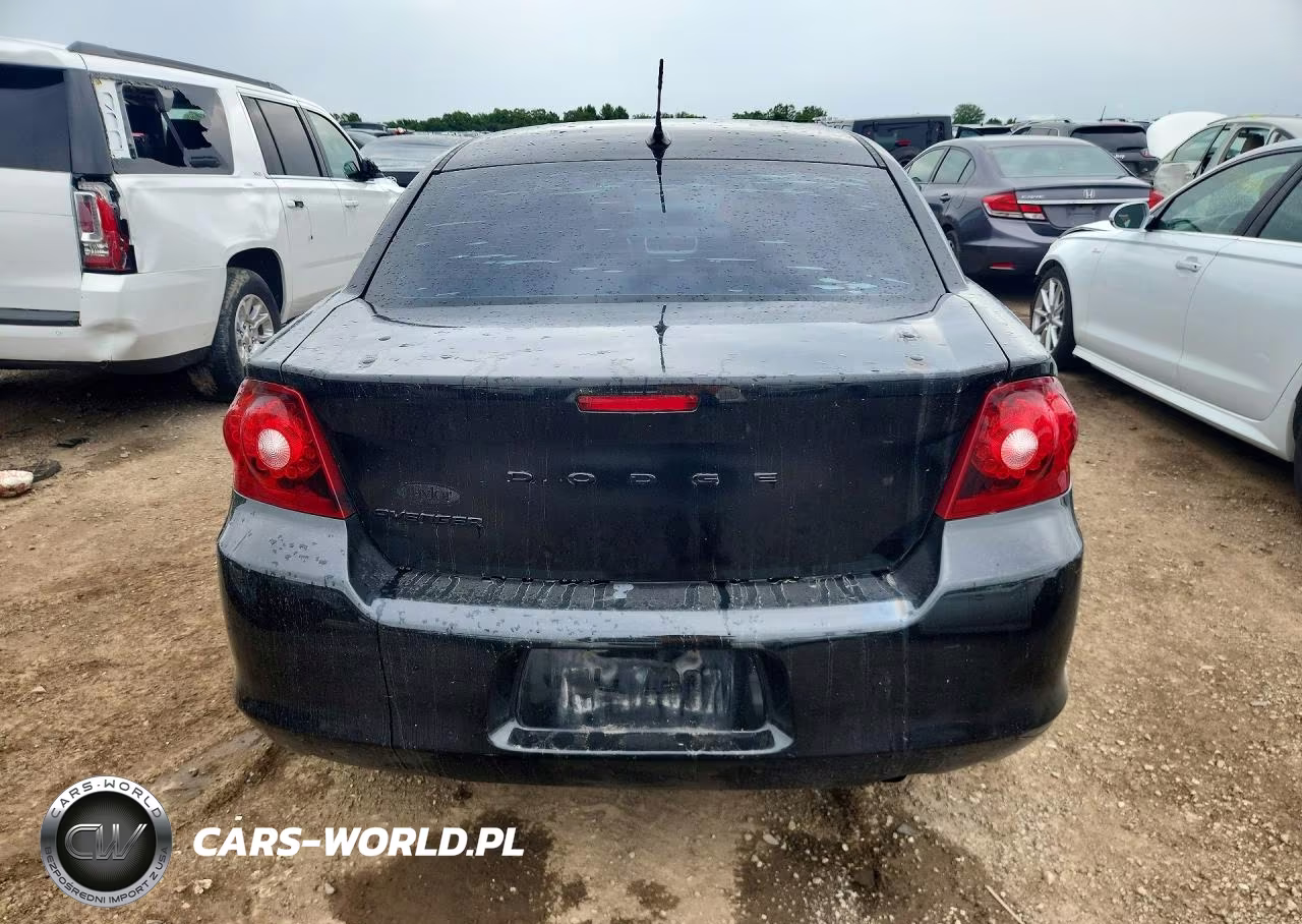 2012 Dodge Avenger Se VIN:1C3CDZAB7CN311118 - 6