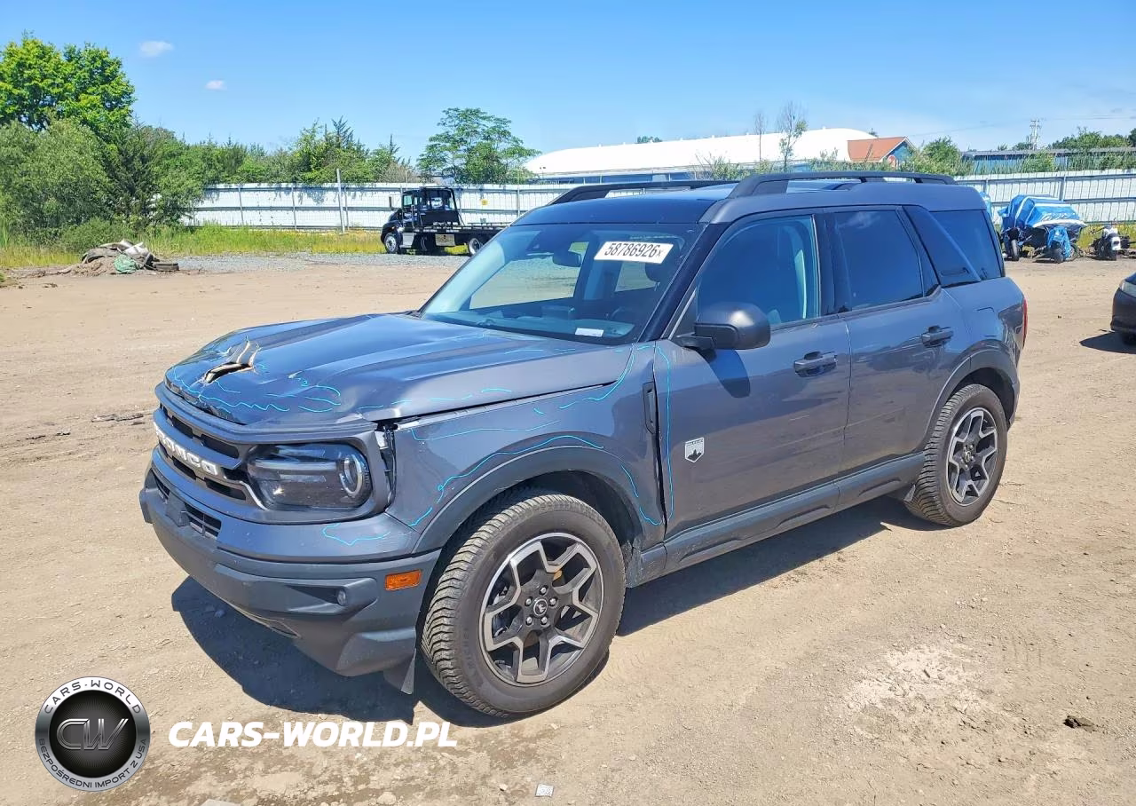 2021 Ford Bronco Sport Big Bend VIN:3FMCR9B62MRA23872 - 1