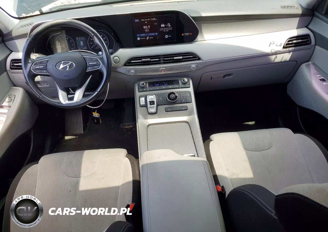 2021 Hyundai Palisade Sel VIN:KM8R24HE3MU231736 - 8