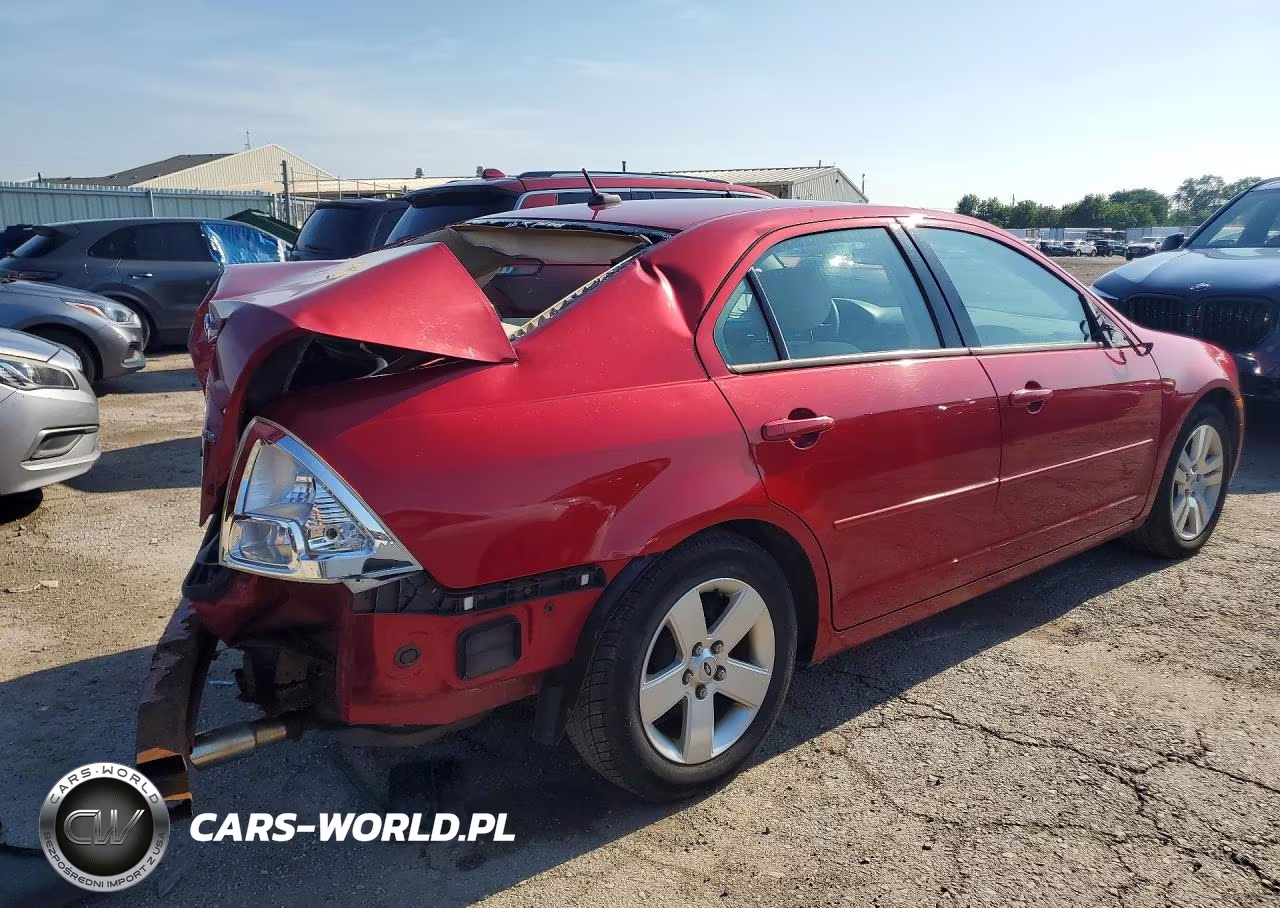 2008 Ford Fusion Se VIN:3FAHP07198R168492 - 3