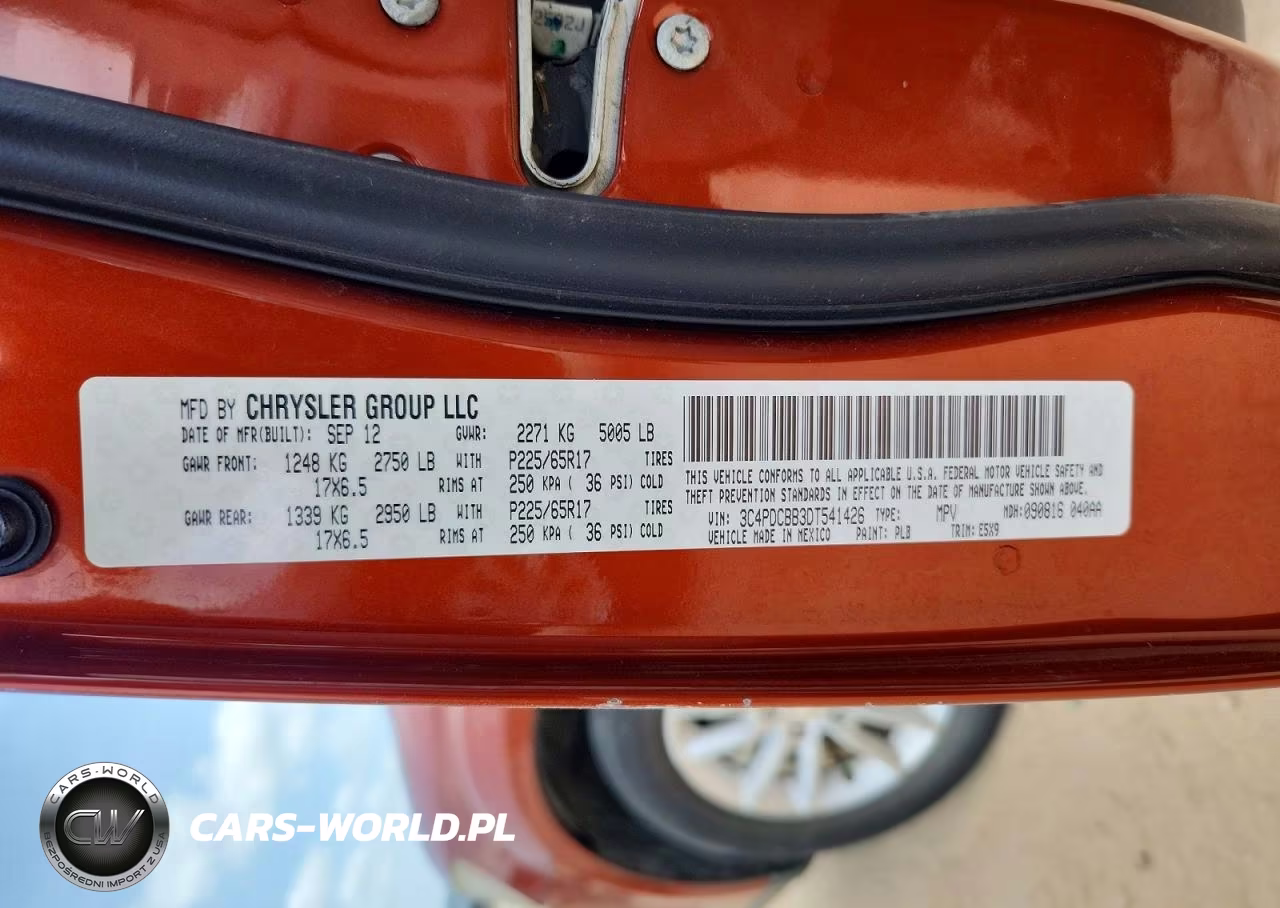 2013 Dodge Journey Sxt VIN:3C4PDCBB3DT541426 - 13