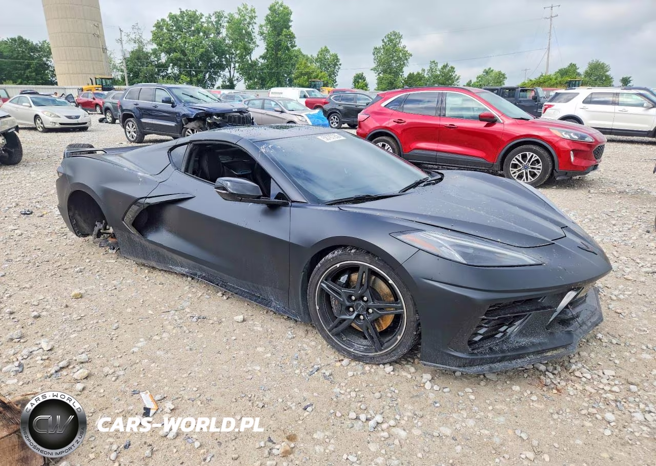 2021 Chevrolet Corvette Stingray 3Lt VIN:1G1YC2D45M5122941 - 4