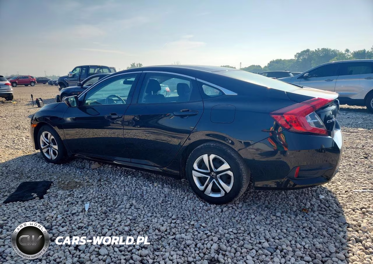 2018 Honda Civic Lx VIN:19XFC2F54JE043071 - 2