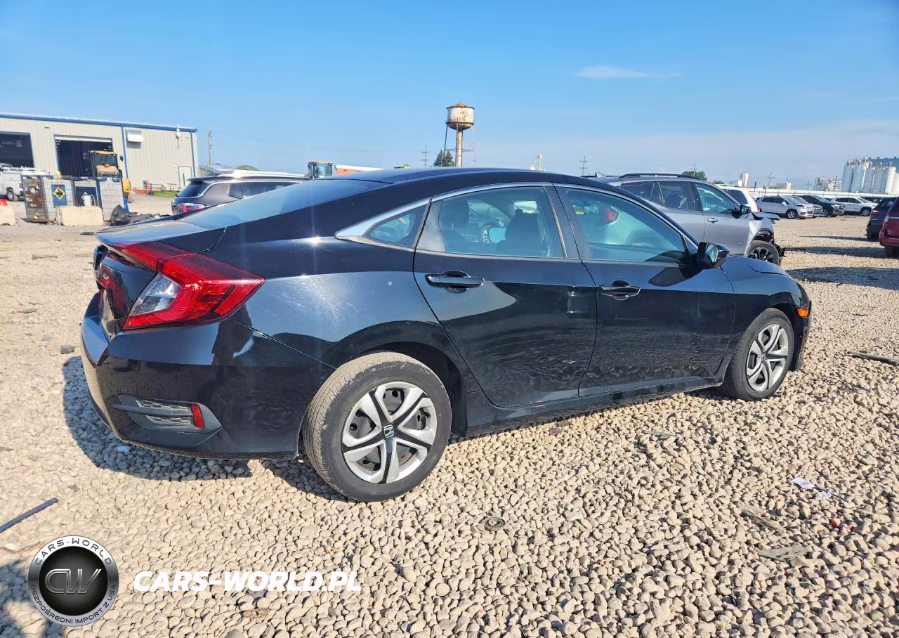 2018 Honda Civic Lx VIN:19XFC2F54JE043071 - 3