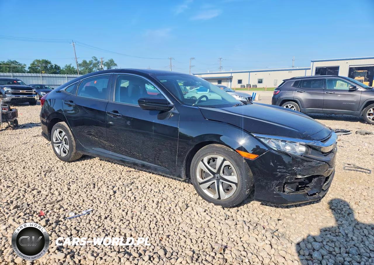 2018 Honda Civic Lx VIN:19XFC2F54JE043071 - 4