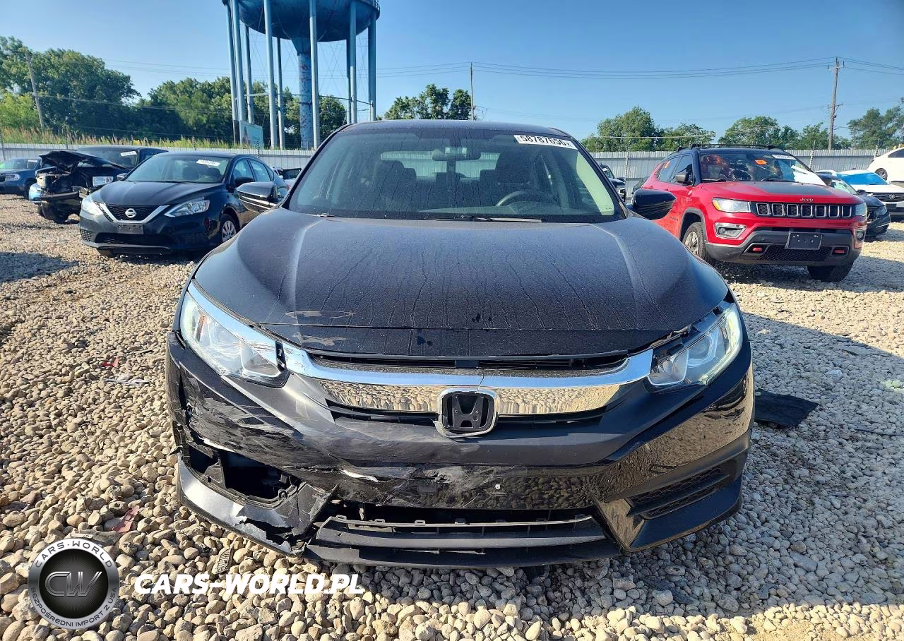 2018 Honda Civic Lx VIN:19XFC2F54JE043071 - 5