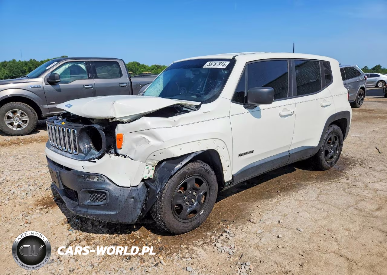 2017 Jeep Renegade Sport VIN:ZACCJAABXHPE44928 - 1
