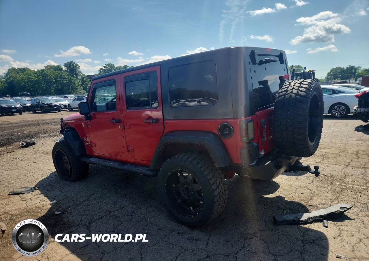 2008 Jeep Wrangler Unlimited X VIN:1J4GA39148L640371 - 2