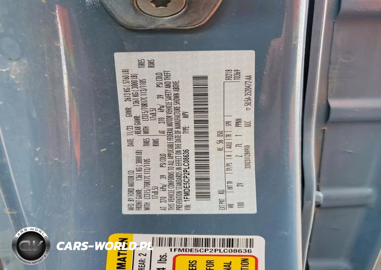 2023 Ford Bronco Base VIN:1FMDE5CP2PLC08636 - 14