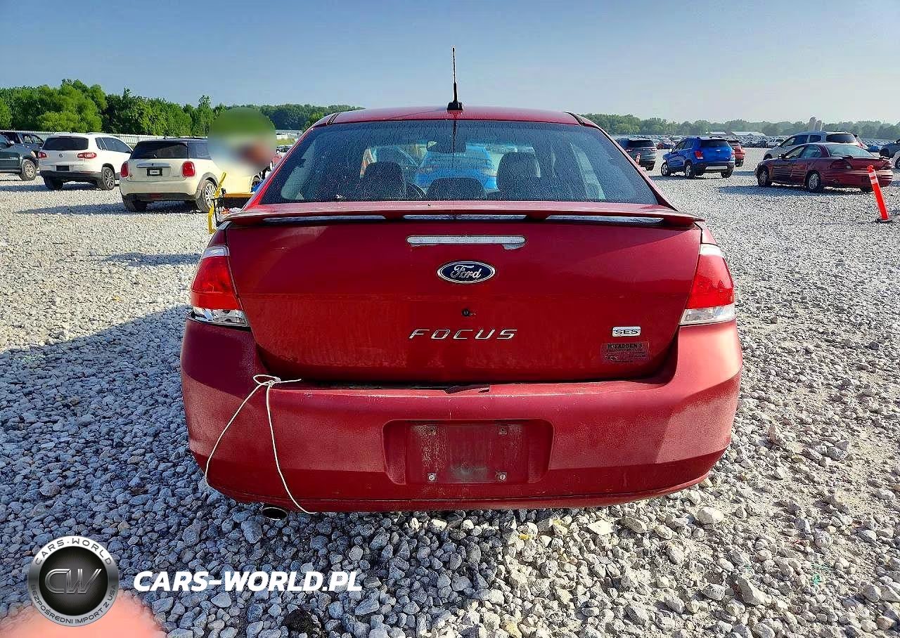 2009 Ford Focus Ses VIN:1FAHP36N09W261597 - 6