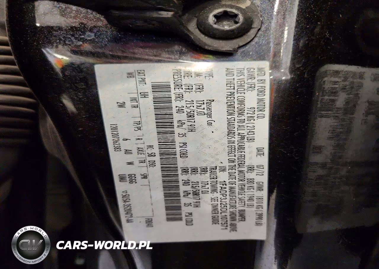 2013 Ford Focus Titanium VIN:1FADP3J25DL107571 - 13