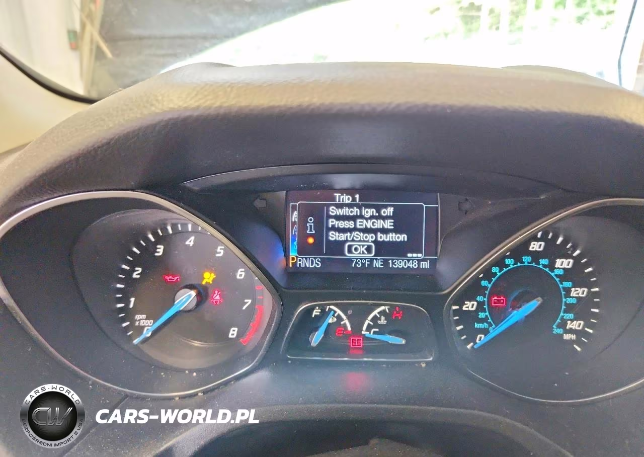 2013 Ford Focus Titanium VIN:1FADP3J25DL107571 - 9