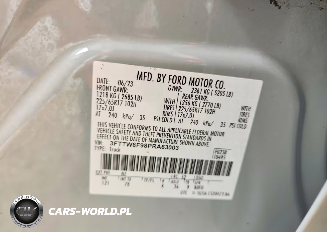 2023 Ford Maverick Xl VIN:3FTTW8F98PRA63003 - 12