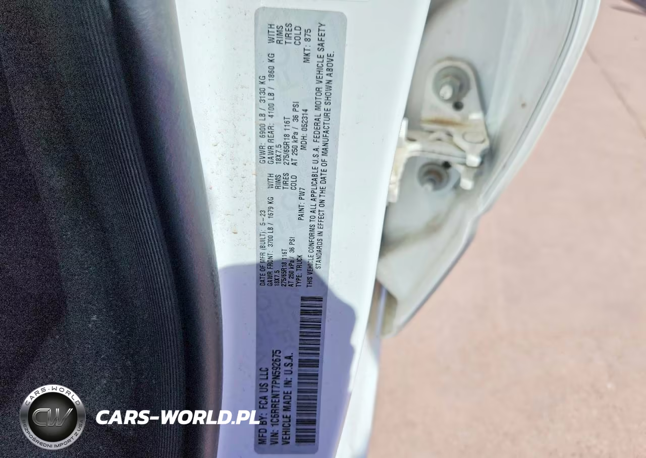 2023 Ram 1500 Tradesman VIN:1C6RRENT7PN592675 - 12