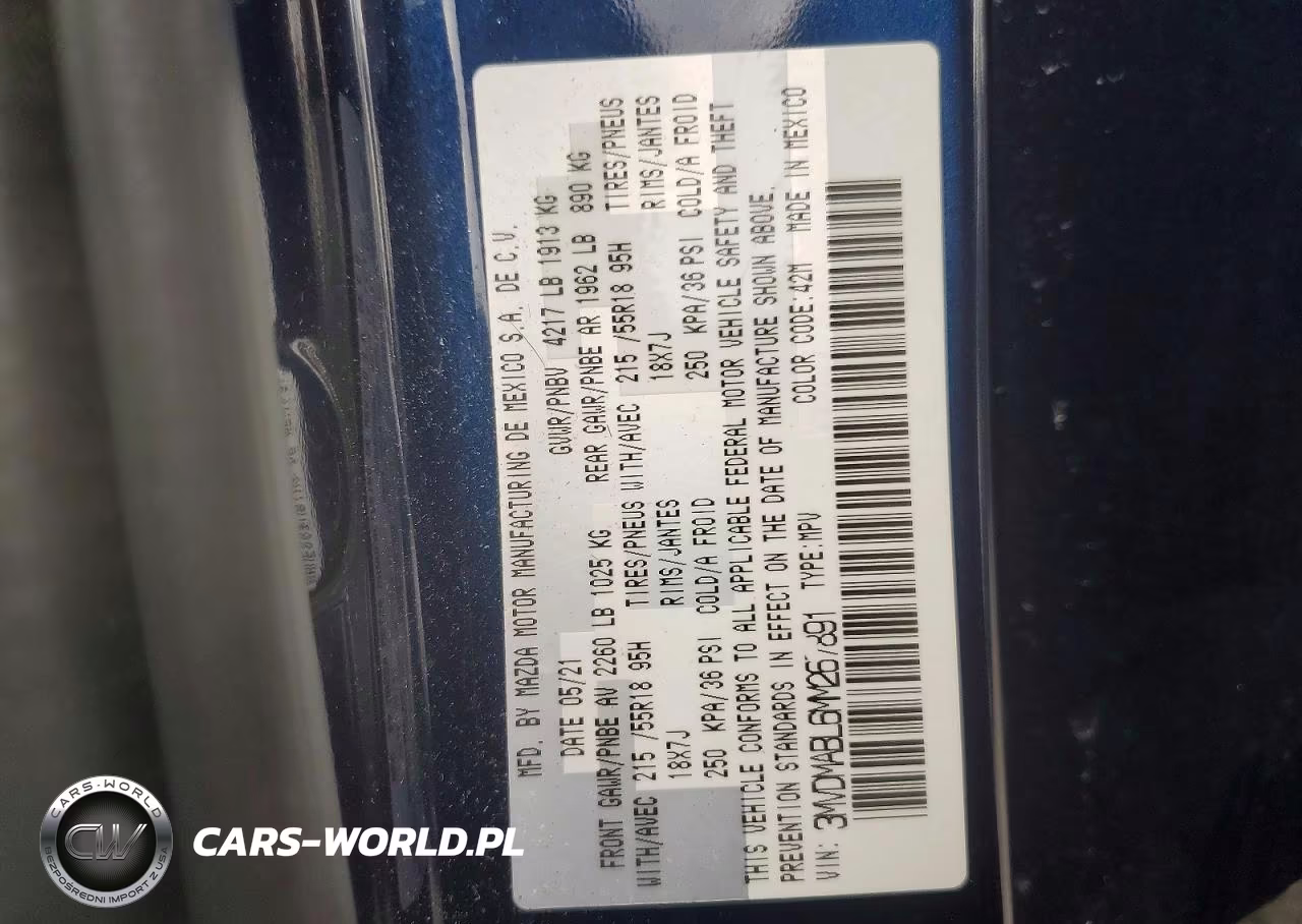 2021 Mazda Cx-30 Select VIN:3MVDMABL6MM267891 - 13