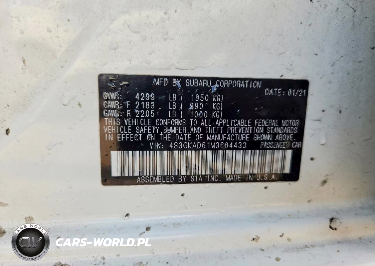 2021 Subaru Impreza Premium VIN:4S3GKAD61M3604433 - 13