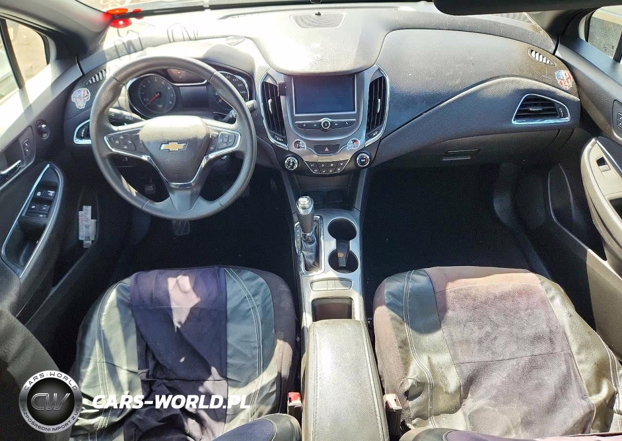 2017 Chevrolet Cruze Lt VIN:3G1BE6SM6HS587282 - 8