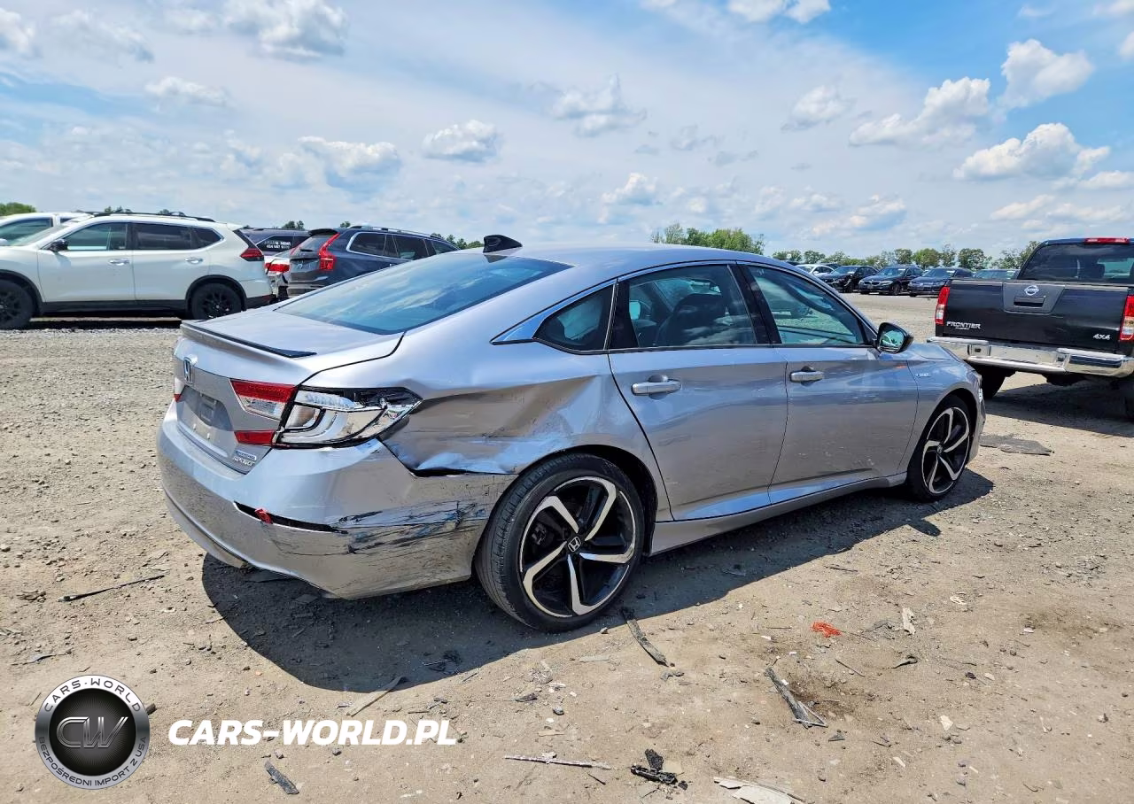 2022 Honda Accord Hybrid Sport VIN:1HGCV3F28NA039821 - 3