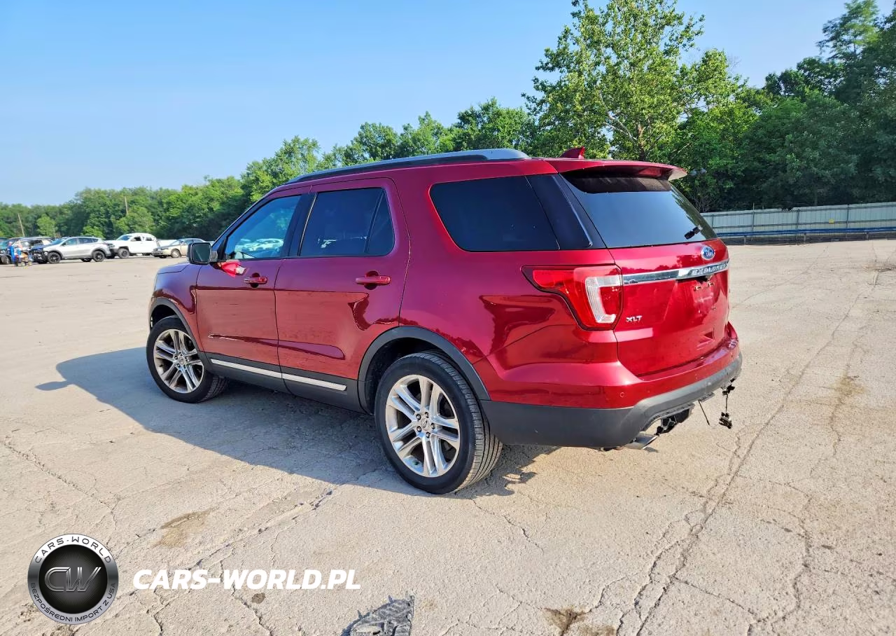 2017 Ford Explorer Xlt VIN:1FM5K8D89HGC64377 - 2