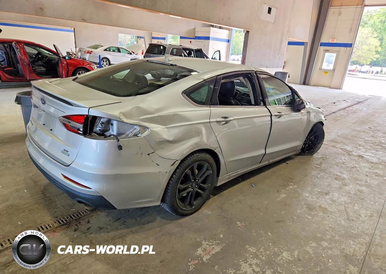 2019 Ford Fusion Se VIN:3FA6P0HD4KR245213 - 3