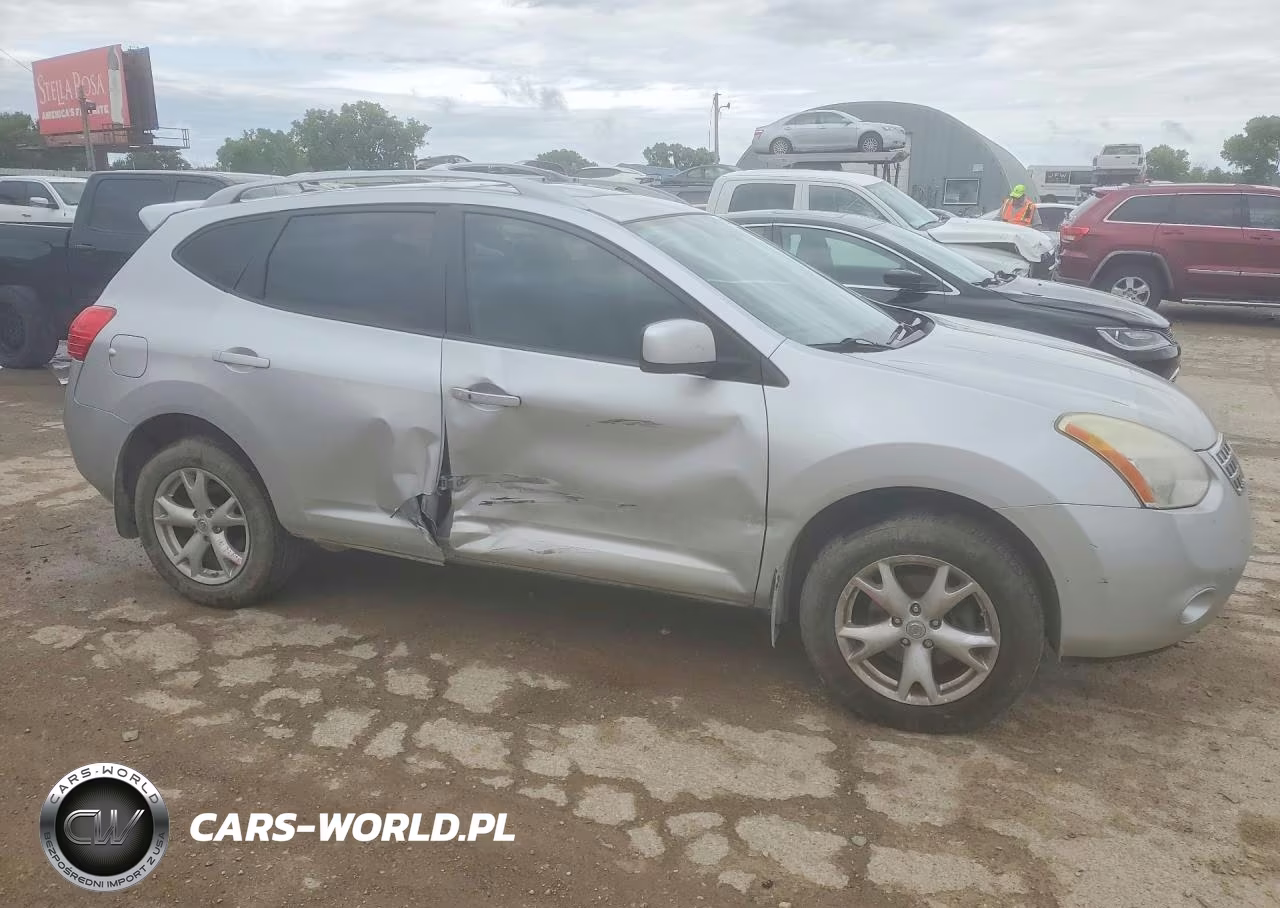 2008 Nissan Rogue S VIN:JN8AS58VX8W144082 - 4