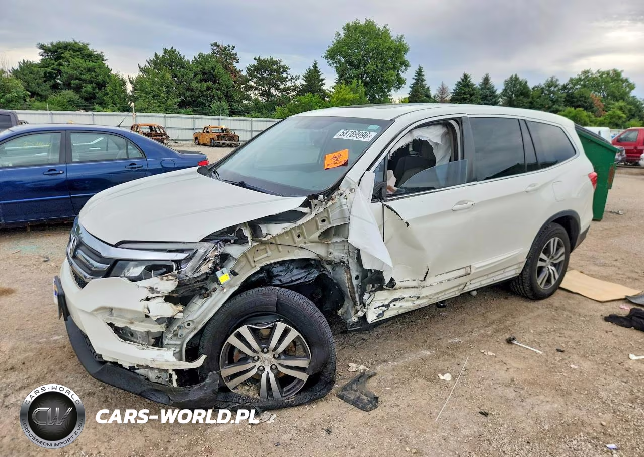 2018 Honda Pilot Exl VIN:5FNYF6H83JB056127 - 1