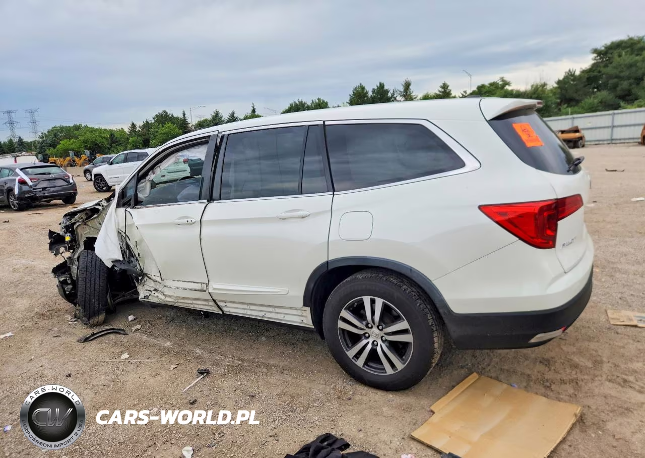 2018 Honda Pilot Exl VIN:5FNYF6H83JB056127 - 2