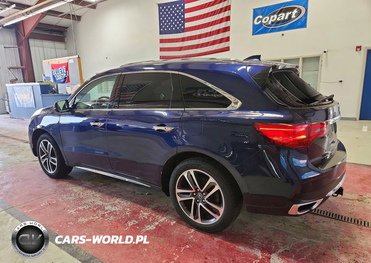 2017 Acura Mdx Advance VIN:5FRYD4H85HB006378 - 2