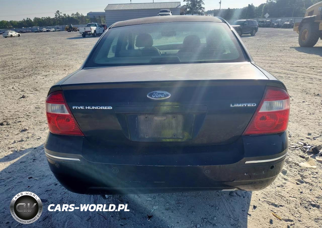 2006 Ford Five Hundred Limited VIN:1FAFP25136G123591 - 6